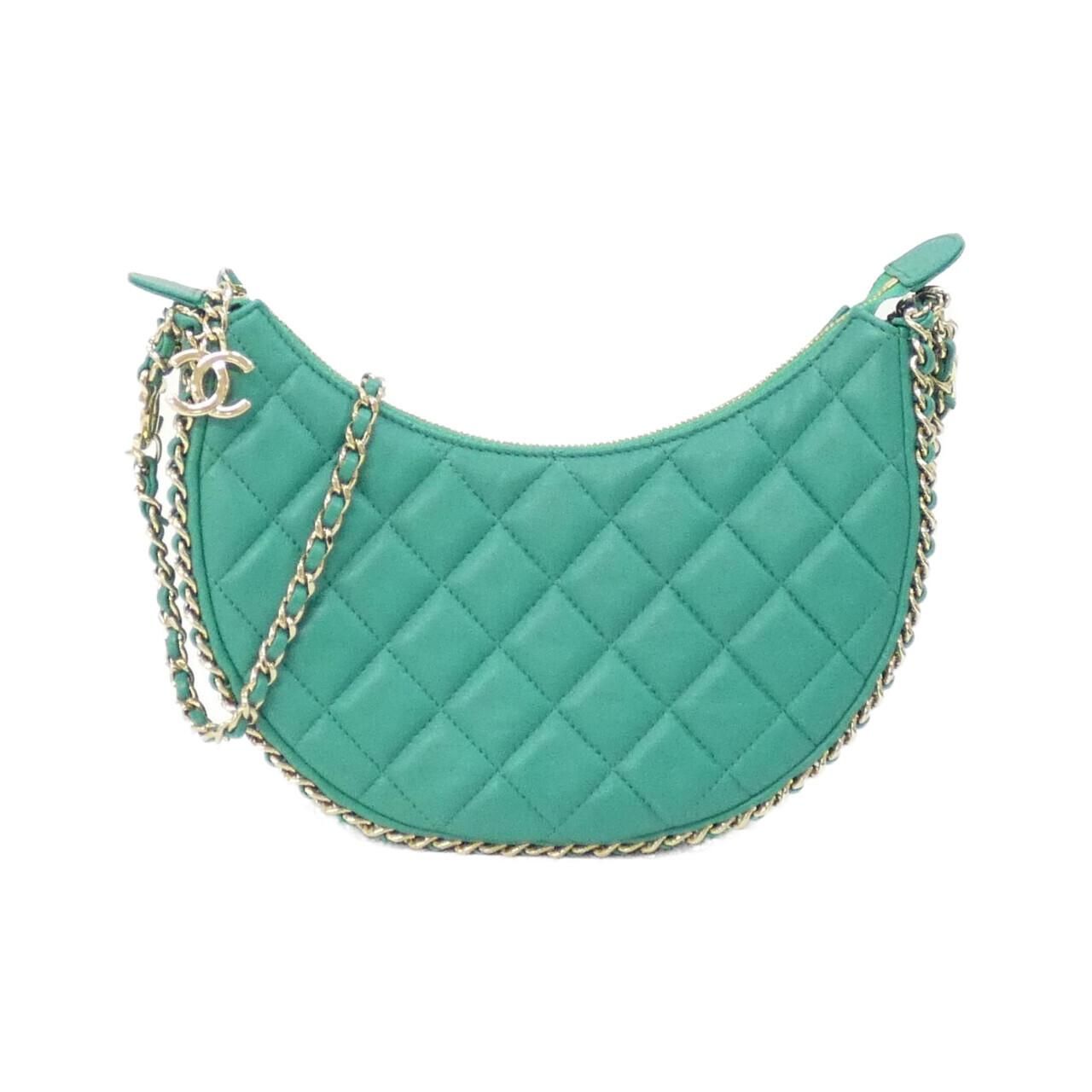 Chanel Shoulder Bag Green