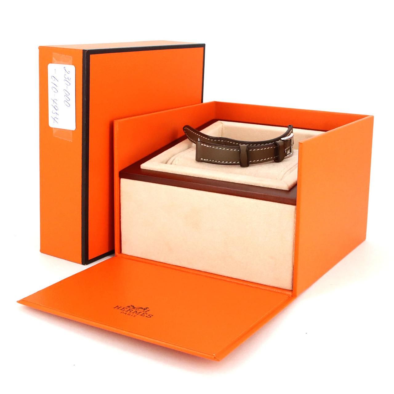 Hermes Watch Double Tour SS Quartz — view 7