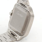 Cartier Santos Dual Time Zone LM SS Automatic Winding Watch — view 6