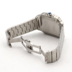 Cartier Santos Dual Time Zone LM SS Automatic Winding Watch — view 7