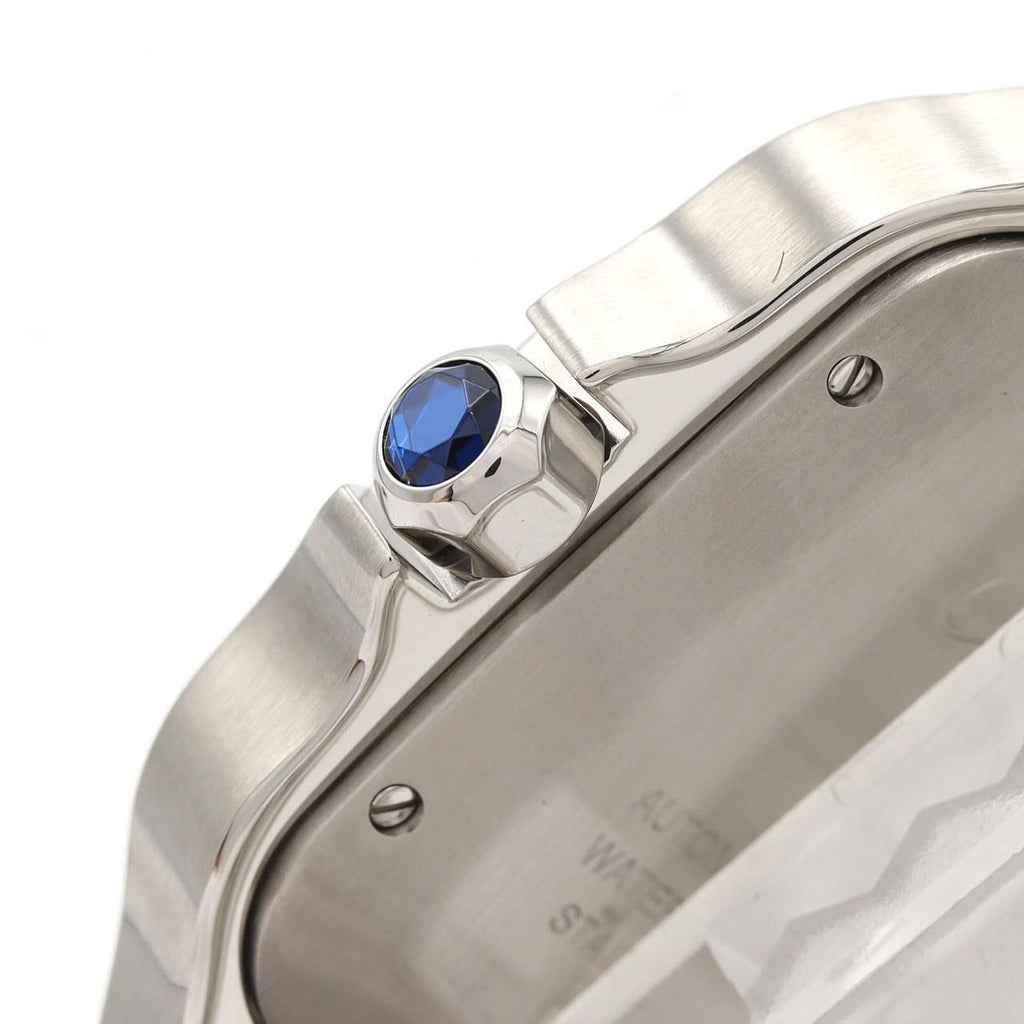 Cartier Santos Dual Time Zone LM SS Automatic Winding Watch — view 4