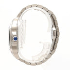 Cartier Santos Dual Time Zone LM SS Automatic Winding Watch — view 3