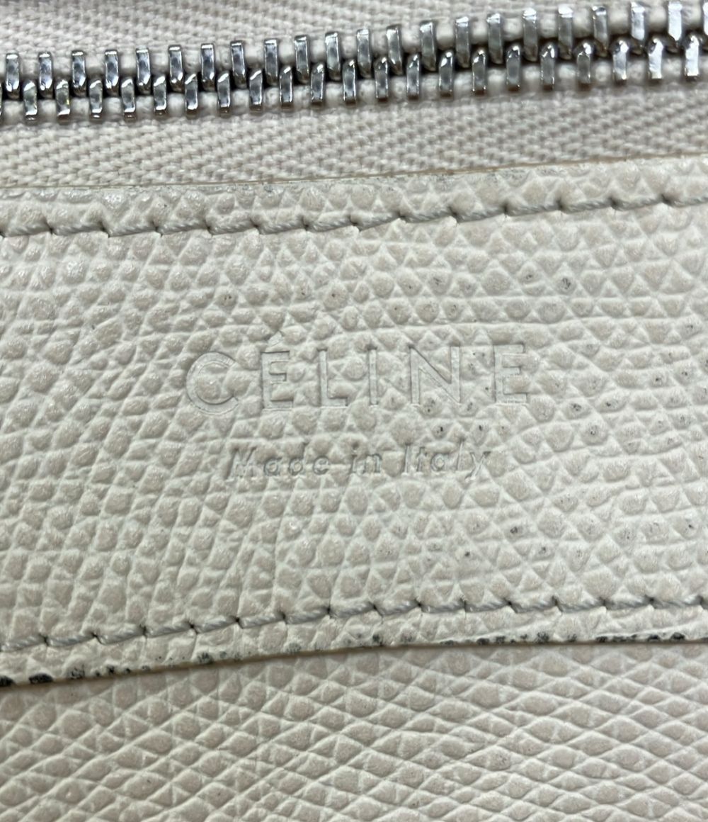 Celine Tote Leather Horizontal Cabas — view 6