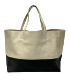 Celine Tote Leather Horizontal Cabas