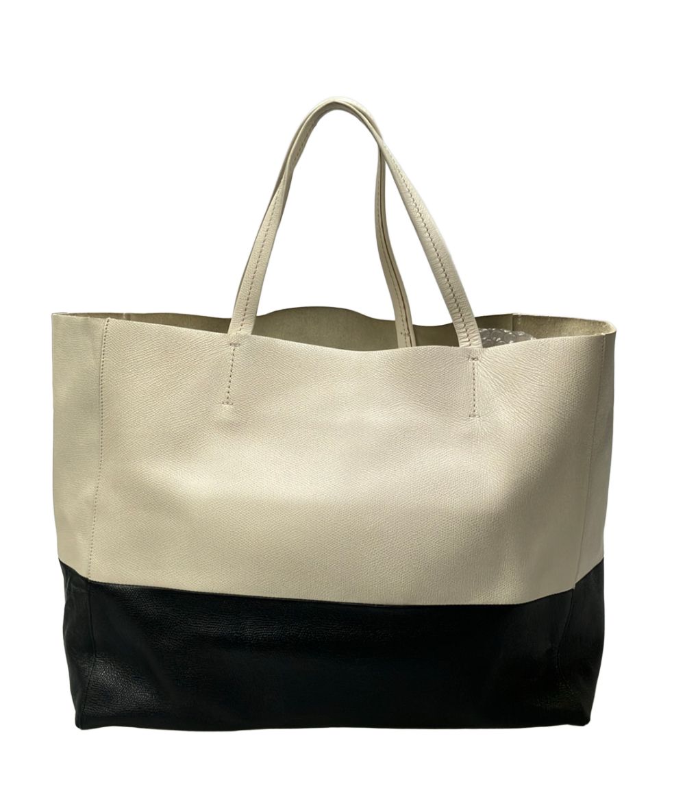 Celine Tote Leather Horizontal Cabas — view 2