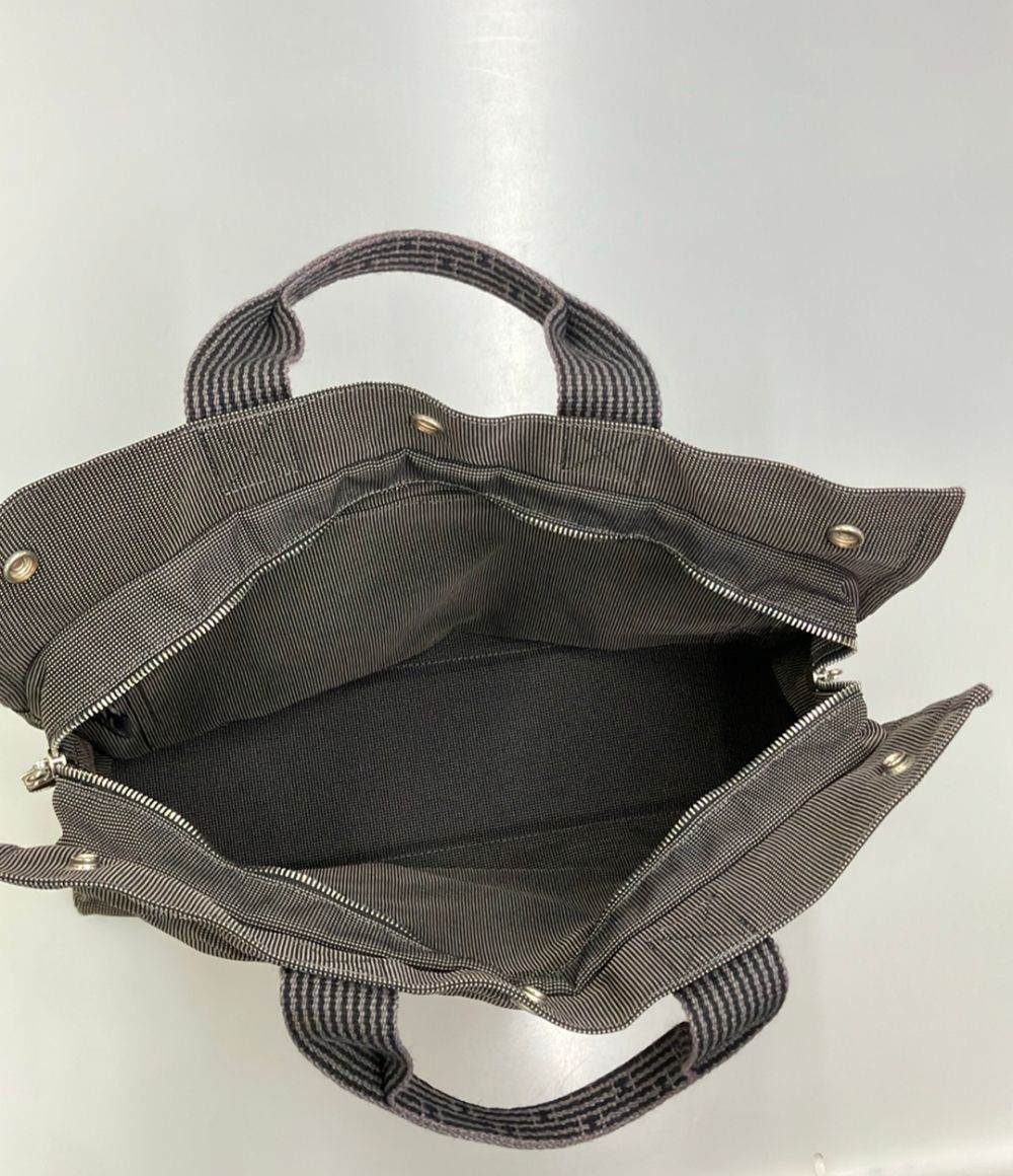 Hermes Tote Nylon Canvas Her Line MM — view 5