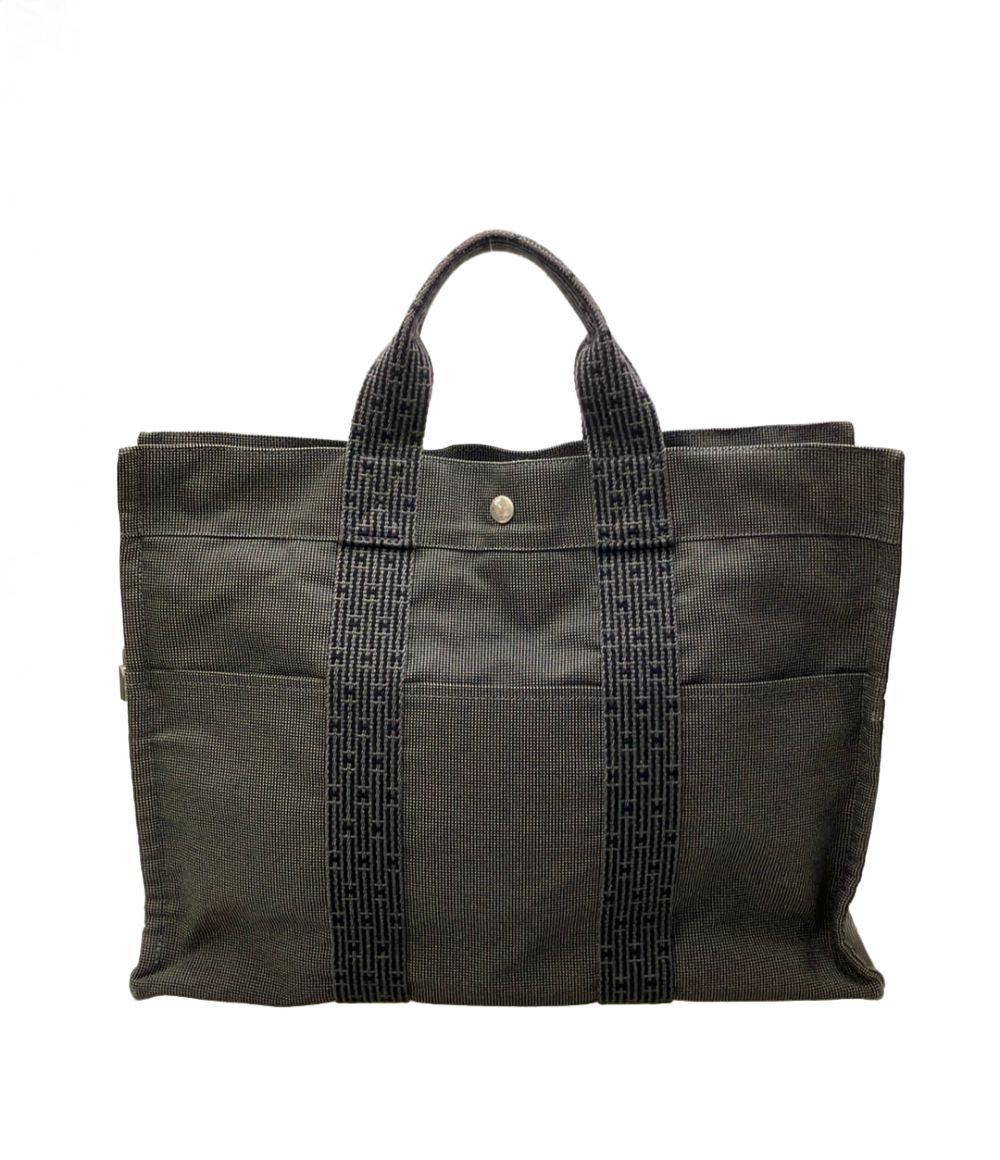 Hermes Tote Nylon Canvas Her Line MM — view 2