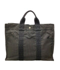Hermes Tote Nylon Canvas Her Line MM