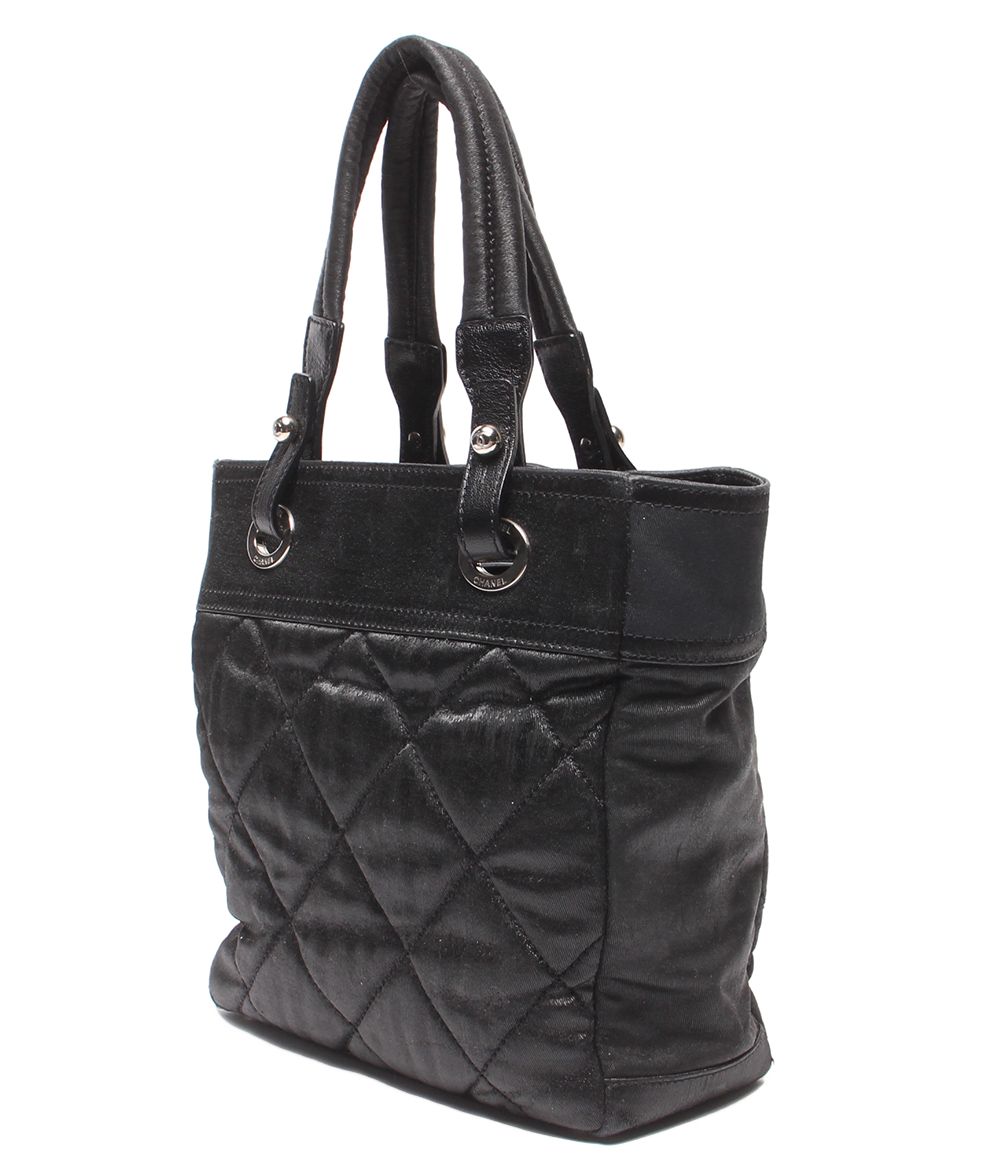 Chanel Tote Silver Paris Bitz PM — view 3