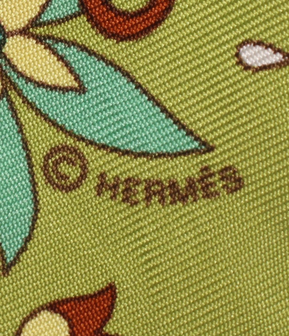 Hermes Scarf Silk 100% Monsoon Garden — view 3