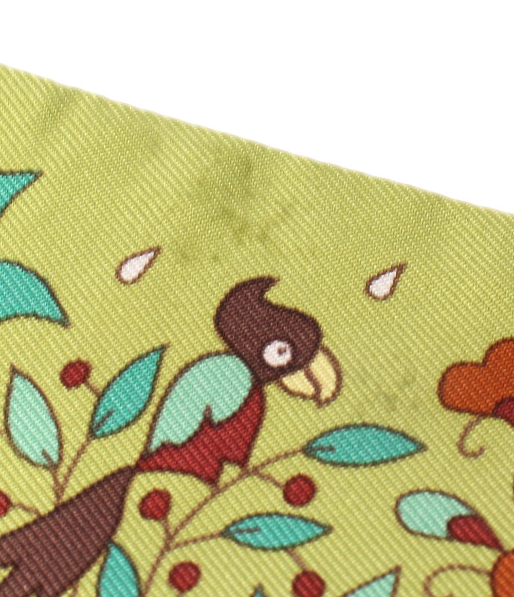 Hermes Scarf Silk 100% Monsoon Garden — view 8