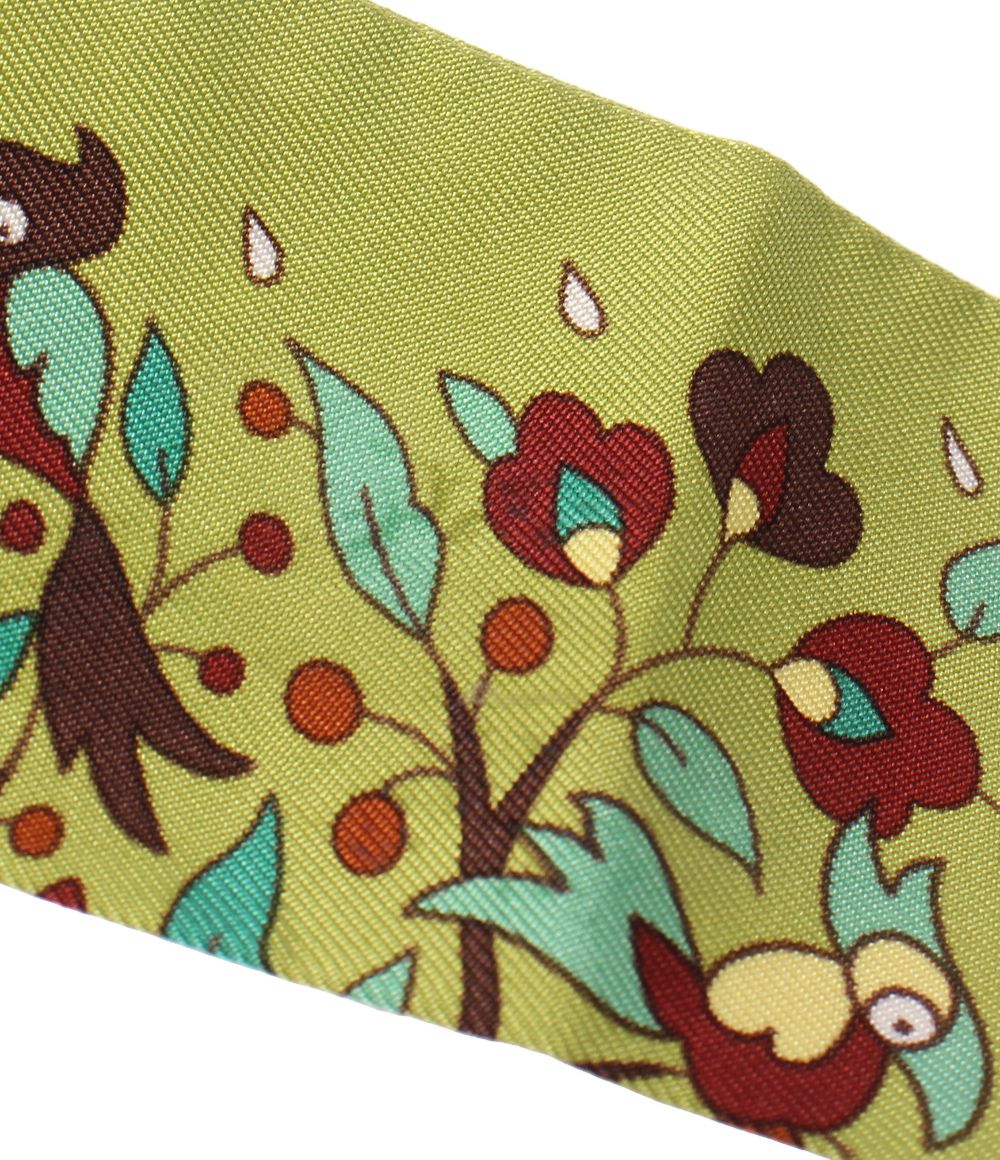 Hermes Scarf Silk 100% Monsoon Garden — view 7
