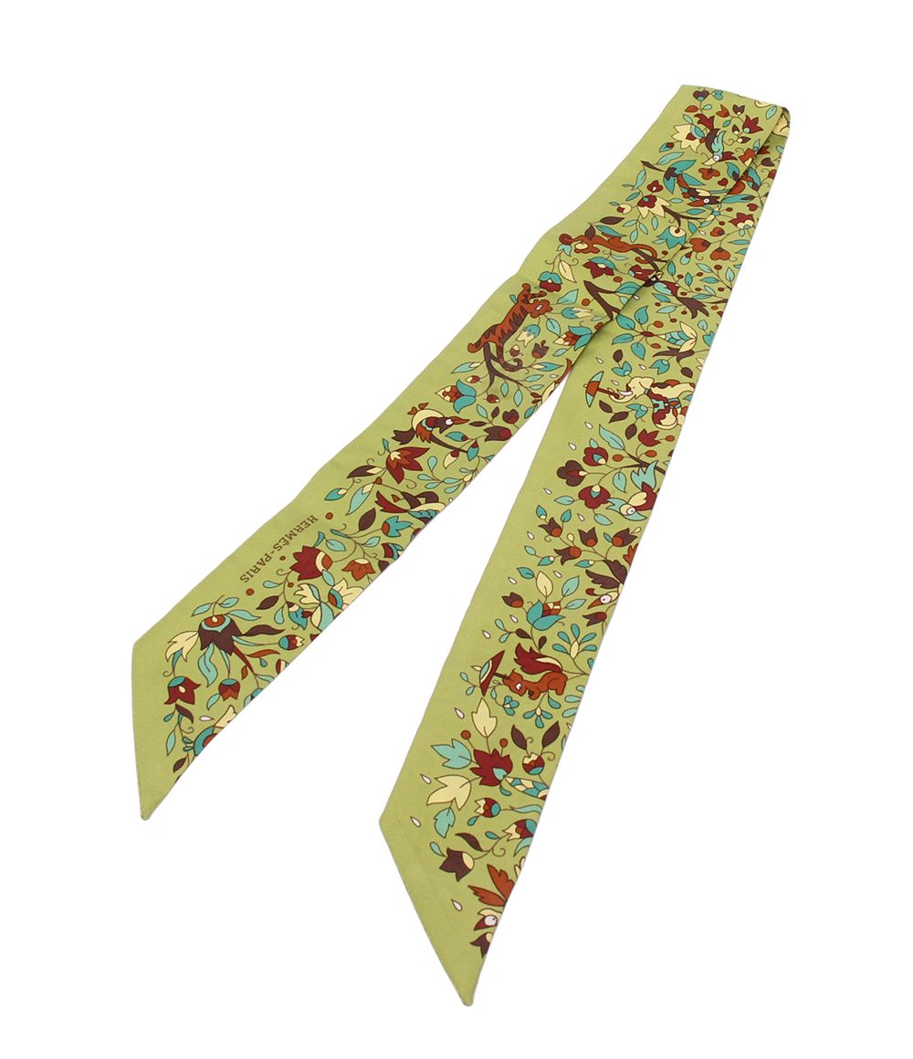 Hermes Scarf Silk 100% Monsoon Garden — view 2