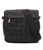 Chanel Shoulder Bag Crossbody Gold New Travel Line
