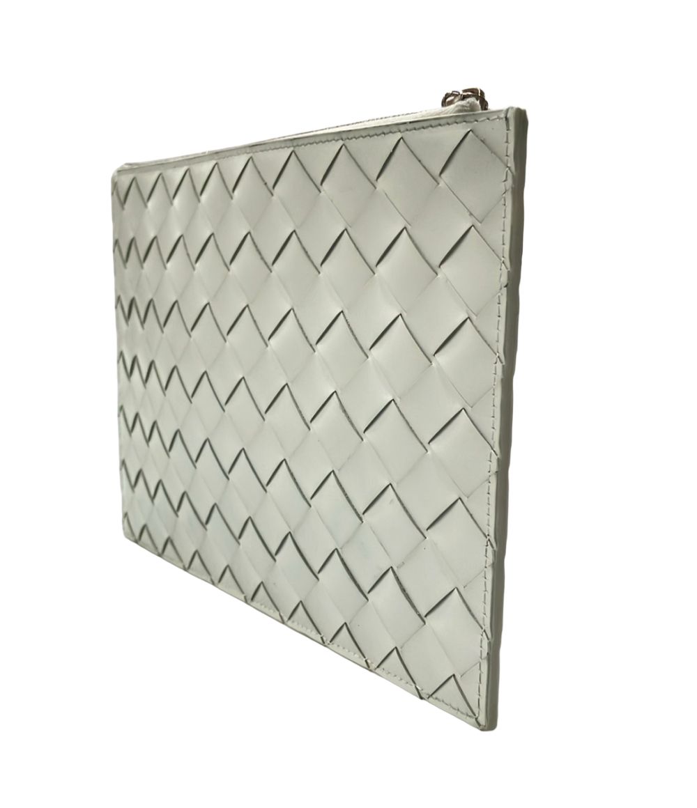 Bottega Veneta Clutch Slim Pouch Intrecciato — view 3