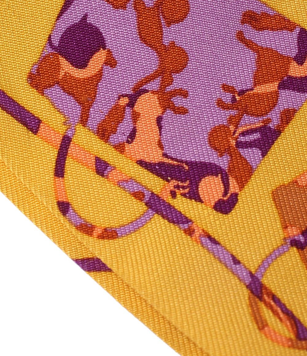 Hermes Scarf Silk 100% Twill — view 8