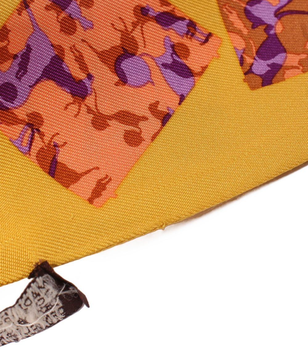 Hermes Scarf Silk 100% Twill — view 7
