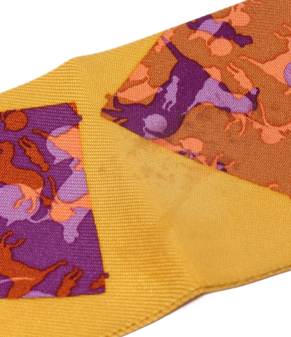 Hermes Scarf Silk 100% Twill — view 6