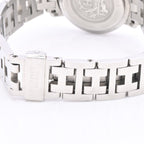 Hermes Watch Clipper Cles Diamond Bezel Pave Shell Dial SS White — view 6