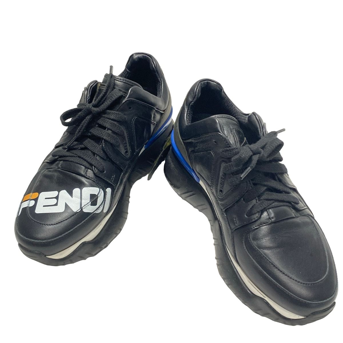 Fendi Sneakers 37 Black Leather — view 2