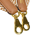 Hermes Shoulder Strap Bandouliere Sangle Caval 50 Ecru Beige White Gold — view 4