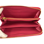 Prada Saffiano Pink Gold Leather Wallet — view 4