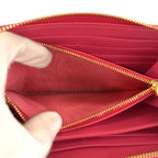 Prada Saffiano Pink Gold Leather Wallet — view 5