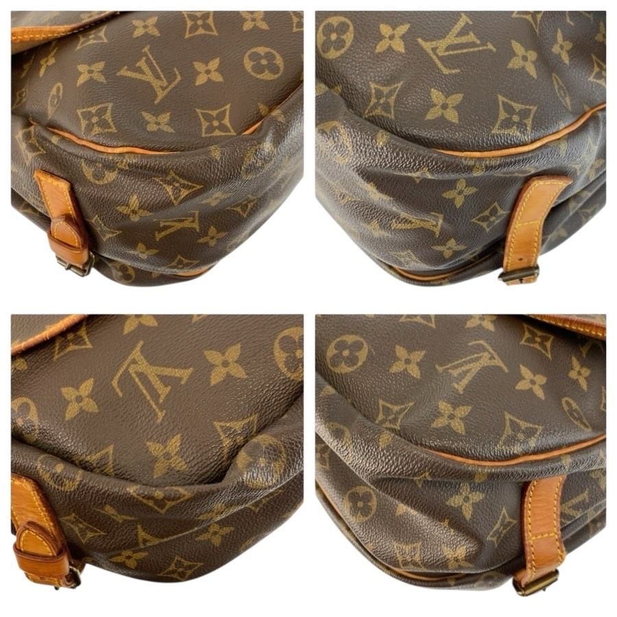 Louis Vuitton Monogram Saumur 35 Brown — view 4