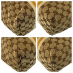 Gucci Sherry Line Beige Ivory Gold GG Canvas Tote Shoulder — view 4