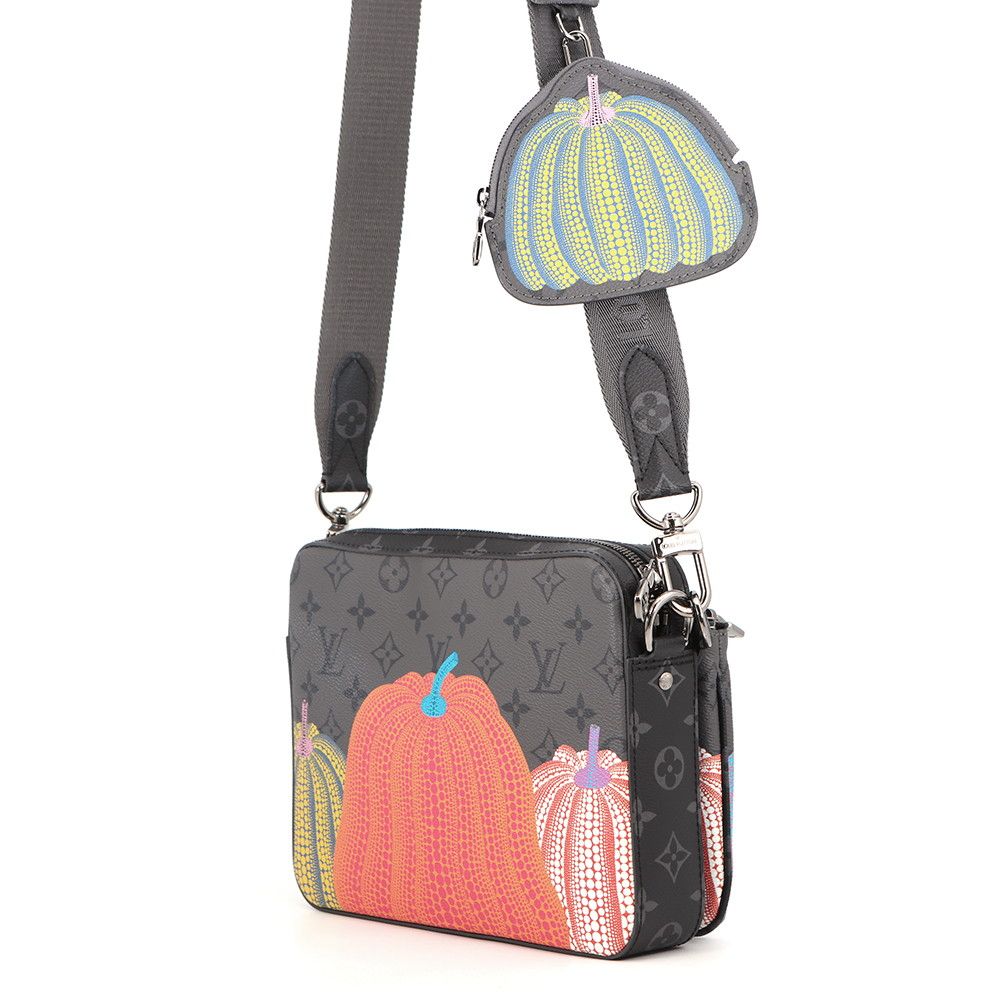 Louis Vuitton Shoulder Bag Monogram Eclipse Reverse LV Yk Trio Messenger Yayoi — view 2