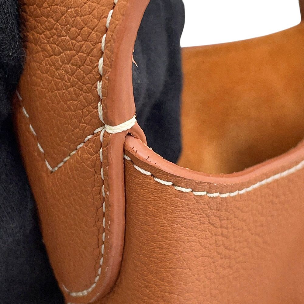 Louis Vuitton Shoulder Bag Grain Calf Leather Lowkey Hobo MM — view 9