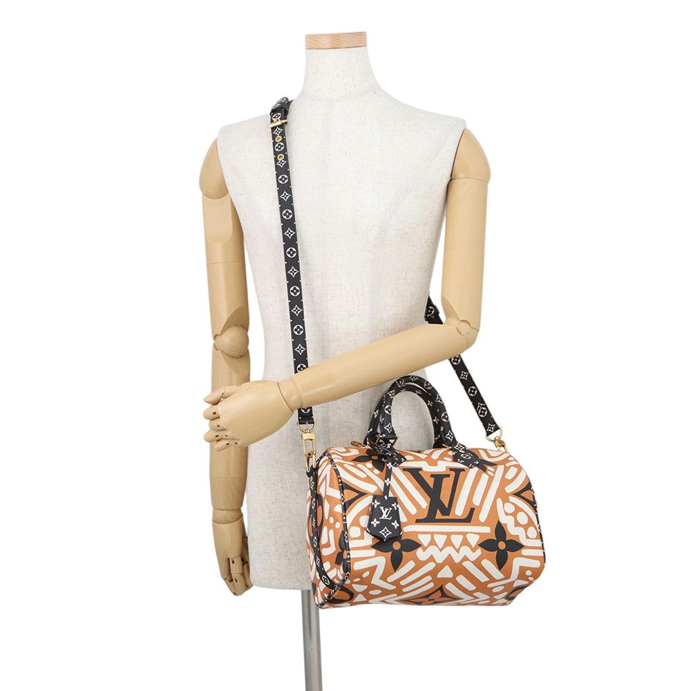 Louis Vuitton Handbag Monogram Giant LV Crafty Speedy Bandouliere 25 2-Way — view 5