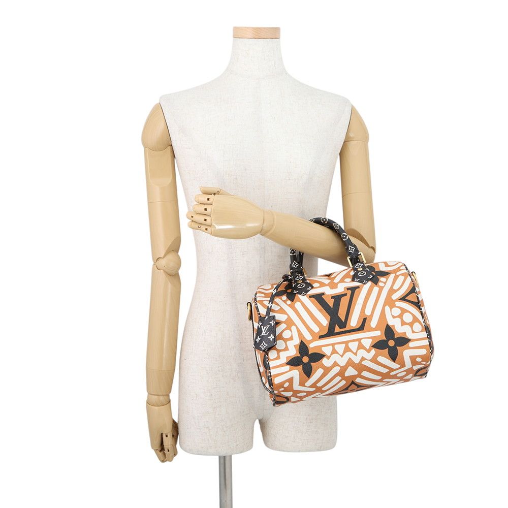 Louis Vuitton Handbag Monogram Giant LV Crafty Speedy Bandouliere 25 2-Way — view 4