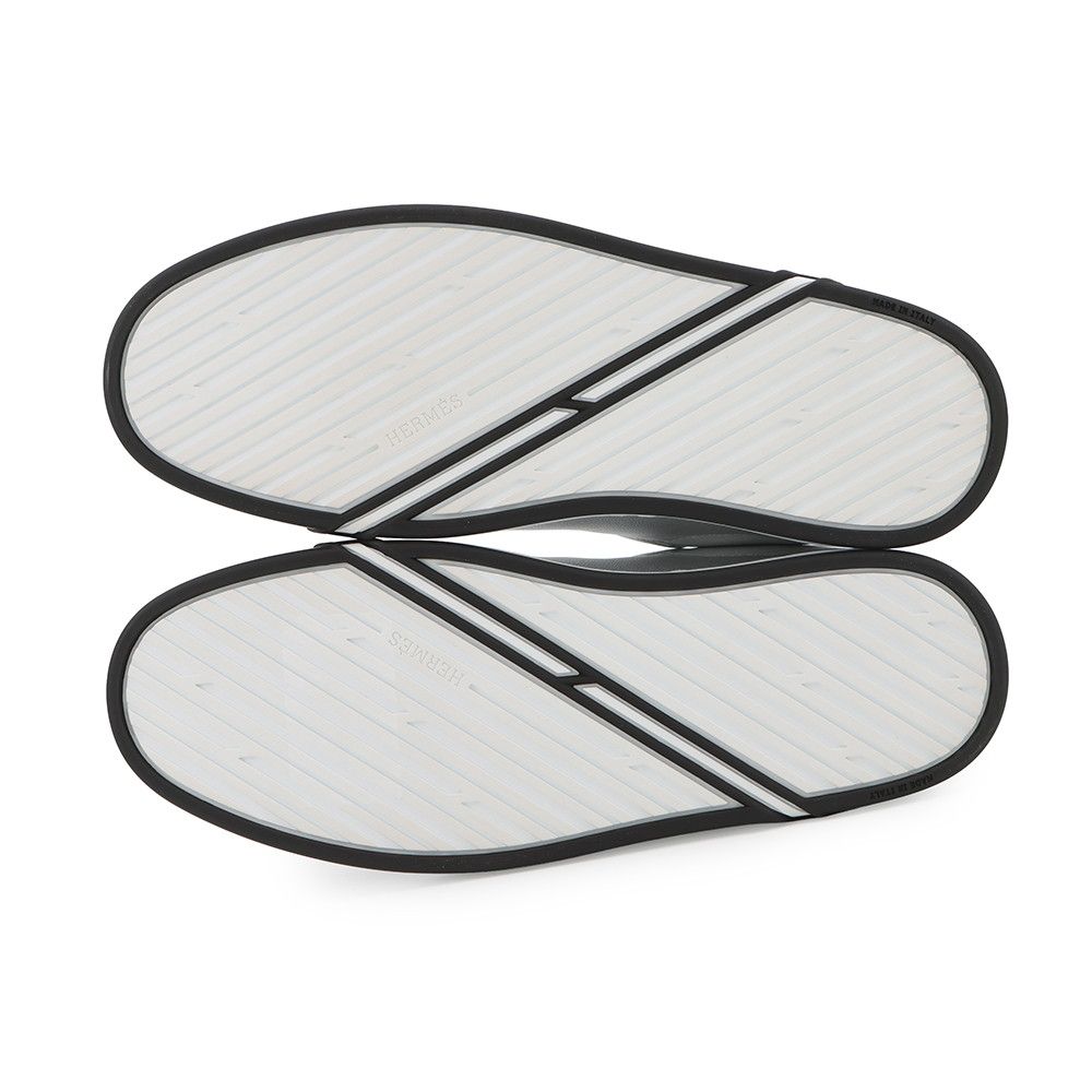 Hermes Sneakers Kid Chevre Metalize 37.5 Shoes — view 4
