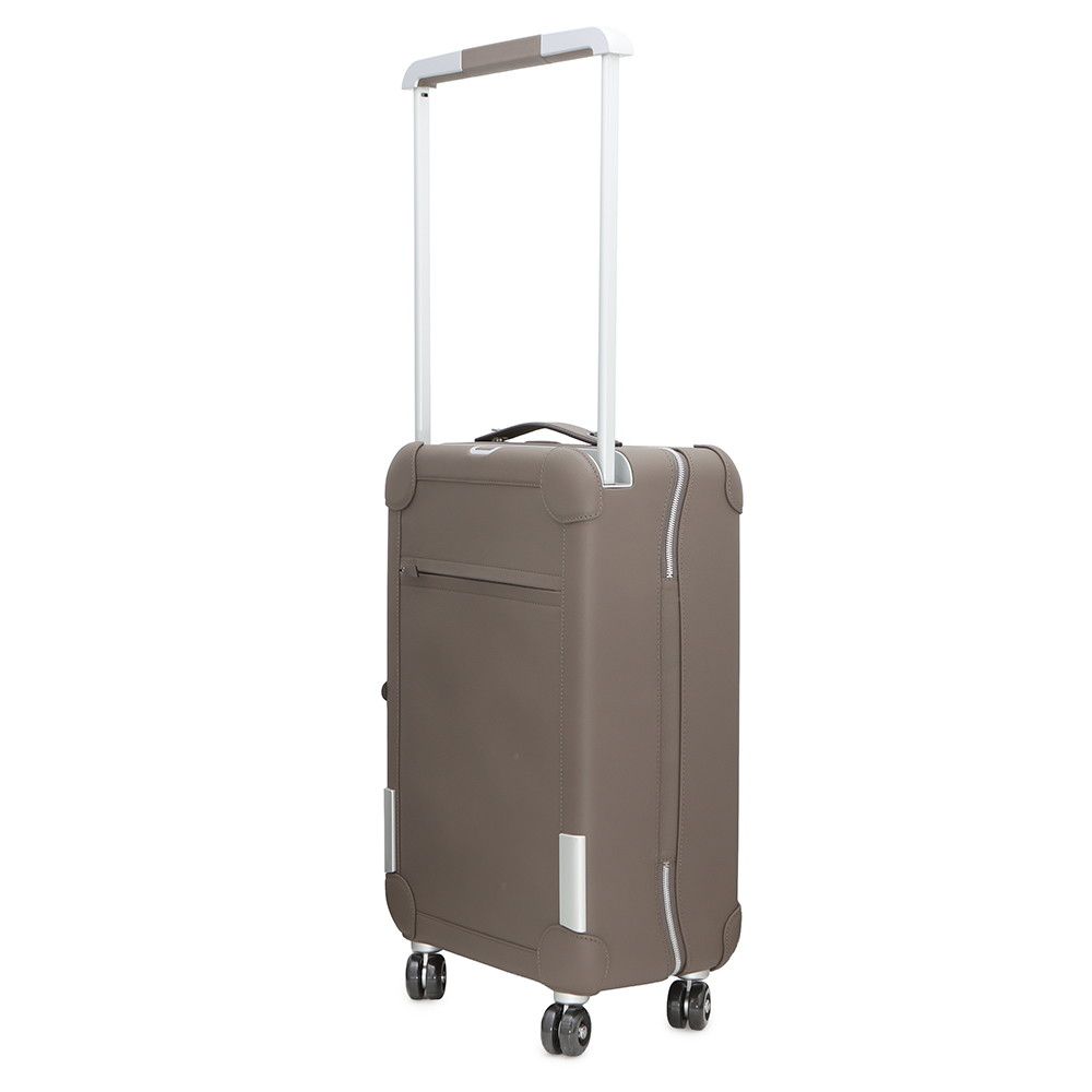 Hermes Carry Case Ro Ring Mobility Suitcase Etain Silver Taurillon Clemence — view 2