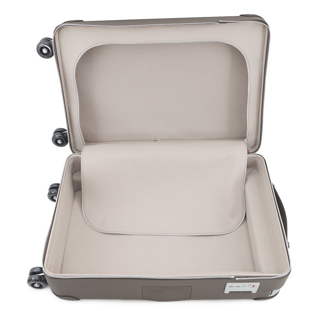Hermes Carry Case Ro Ring Mobility Suitcase Etain Silver Taurillon Clemence — view 5