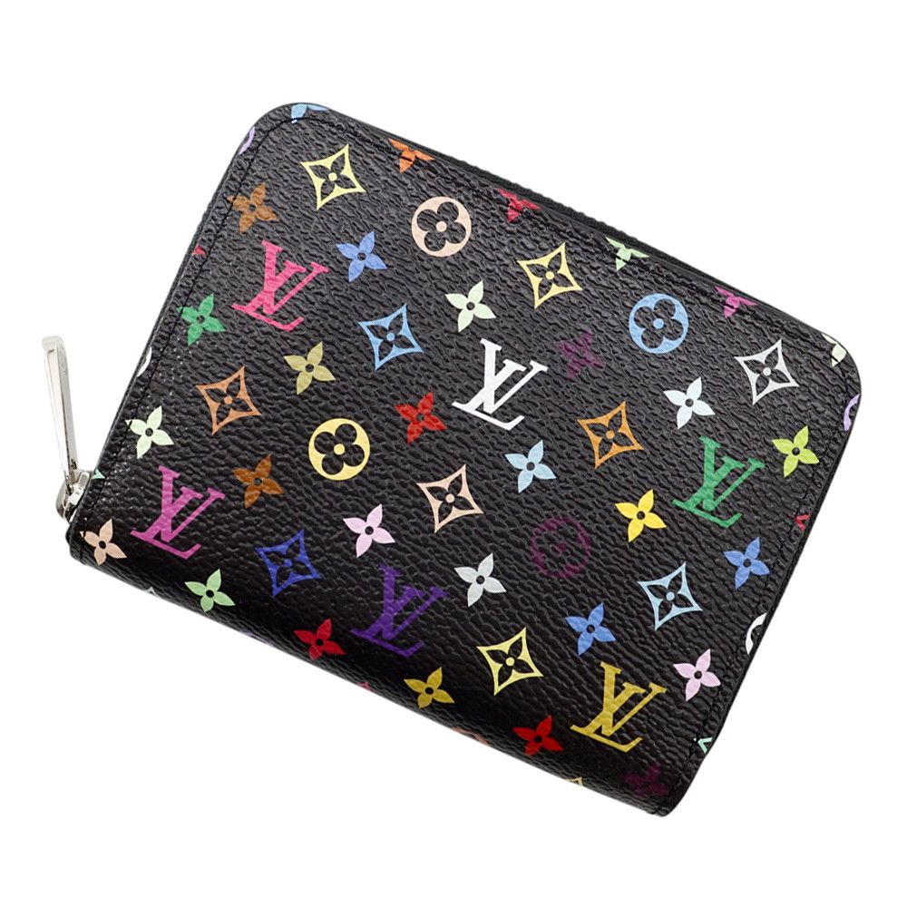 Louis Vuitton Coin Case Monogram Multicolor LV Takashi Murakami Zippy Purse