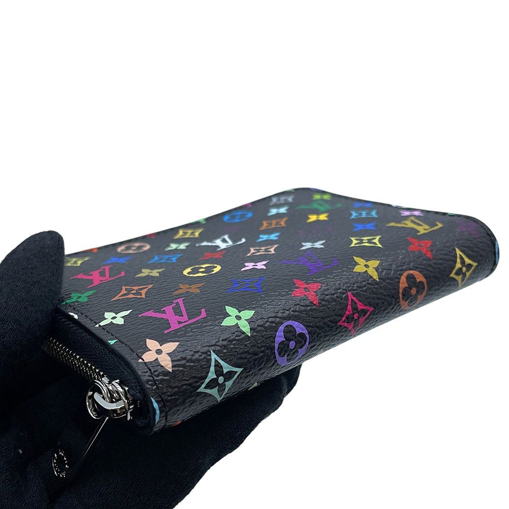 Louis Vuitton Coin Case Monogram Multicolor LV Takashi Murakami Zippy Purse — view 5