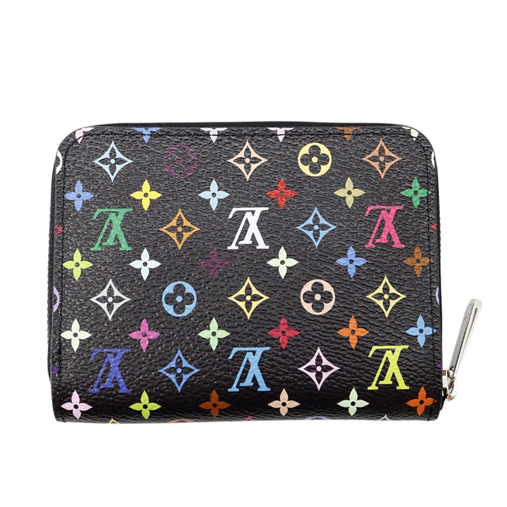 Louis Vuitton Coin Case Monogram Multicolor LV Takashi Murakami Zippy Purse — view 3
