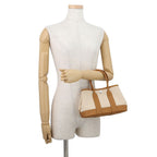 Hermes Neo Garden 23 Party Biscuit Ecru Silver Negonda Toile Ash Tote — view 4