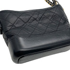 Chanel Chain Shoulder Bag Gabriel de Small Hobo Tweed — view 8