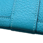 Hermes Tote Garden Party PM Turquoise Silver Country — view 8