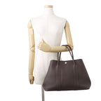 Hermes Tote Garden Party PM Ebene Silver Negonda — view 4