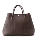Hermes Tote Garden Party PM Ebene Silver Negonda