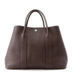 Hermes Tote Garden Party PM Ebene Silver Negonda