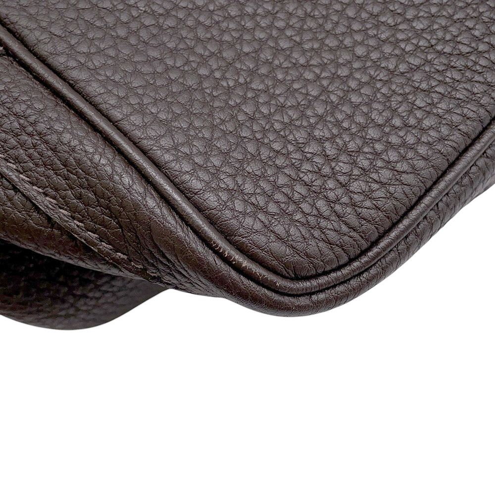 Hermes Tote Garden Party PM Ebene Silver Negonda — view 8