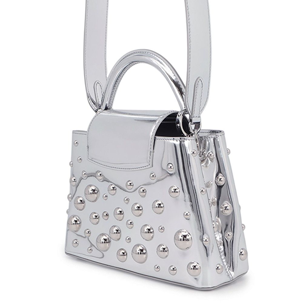 Louis Vuitton Leather LV Yk Capucines BB Metal Dot 2-Way Shoulder Yayoi Kusama — view 2