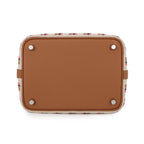 Hermes Handbag Picotin Lock PM Couverture Gold Ecru Faux Rose Pop Silver Toile — view 3