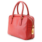 Prada Handbag Triangle Logo Leather — view 2