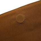 Celine Shoulder Bag Triomphe Triangle Leather Brown — view 8